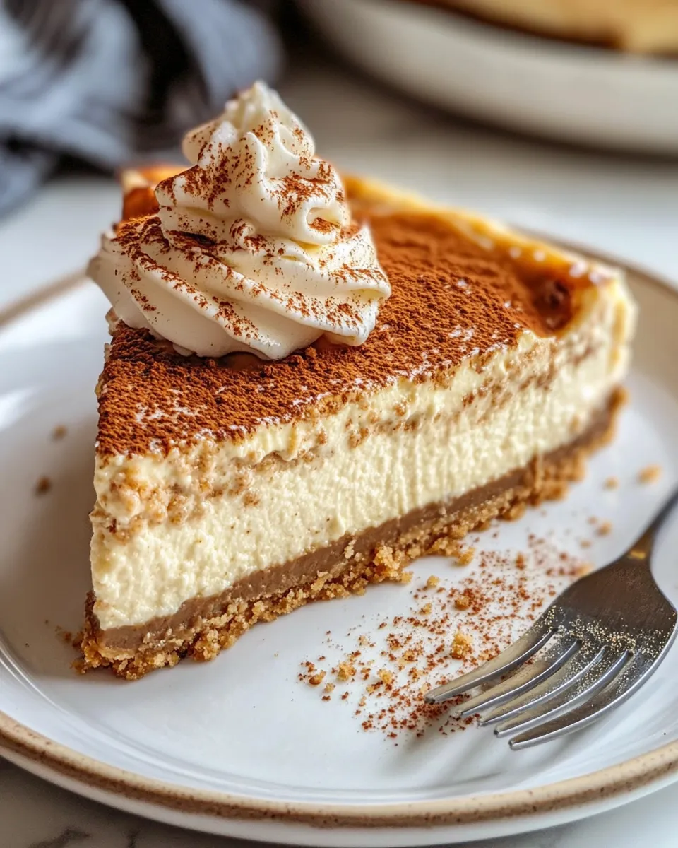 Delicious Eggnog Cheesecake (Nonalcoholic) image