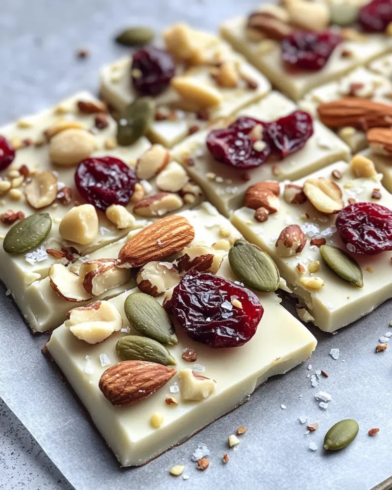 Homemade Ghostly White Chocolate Bark photo