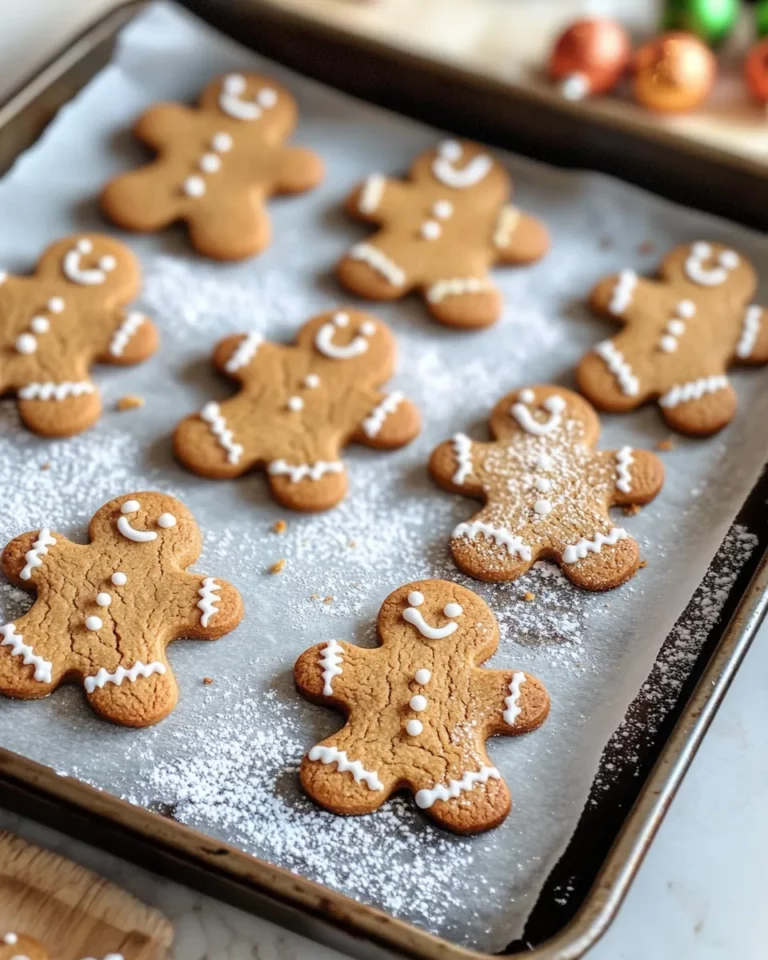 Homemade Gingerbread Men Cookies photo