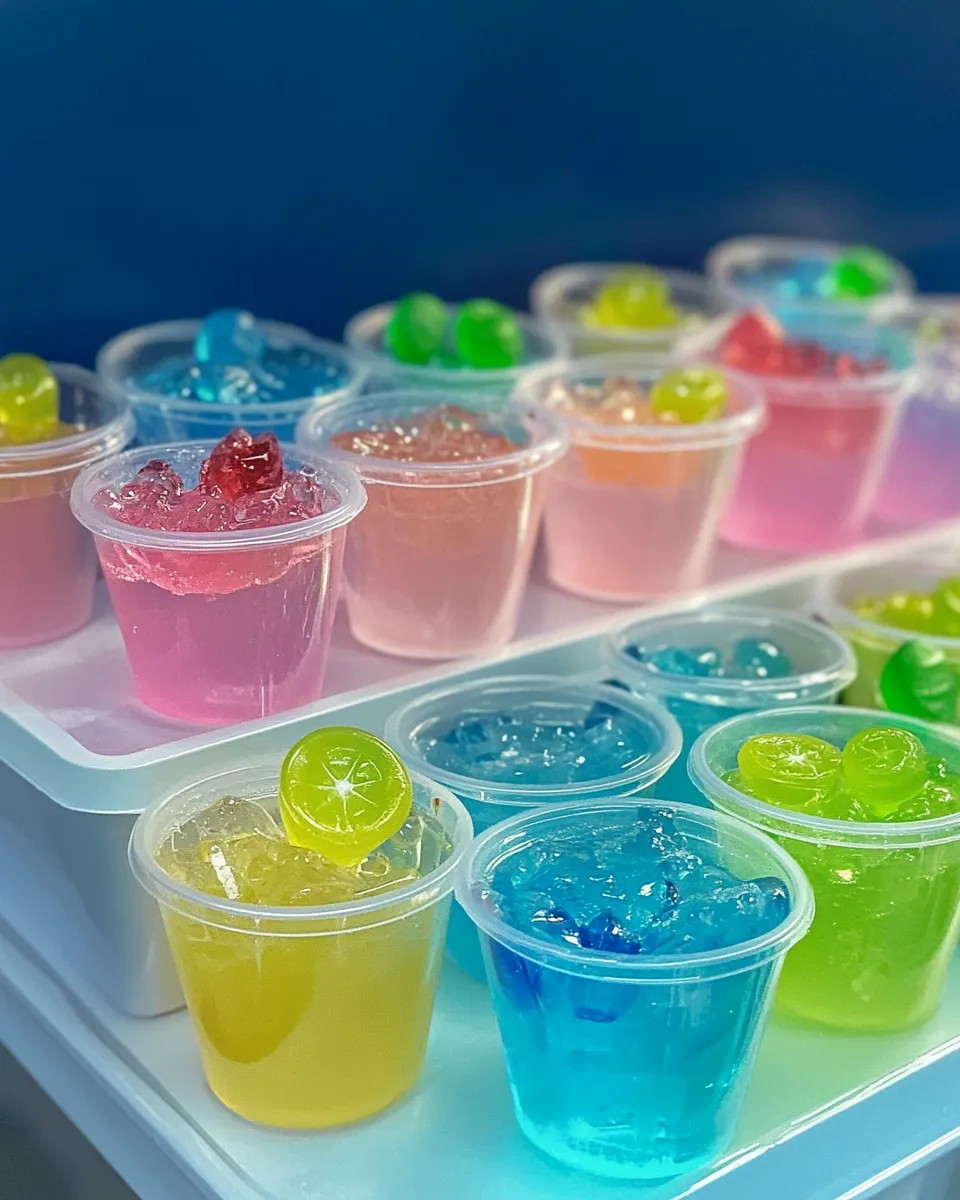 Classic Glow-in-the-Dark Jello Cups image