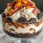 Homemade Grave Digger Oreo Dirt Cake photo