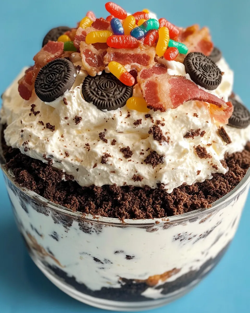 Classic Grave Digger Oreo Dirt Cake image