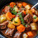 Homemade Hearty Beef Stew recipe photo