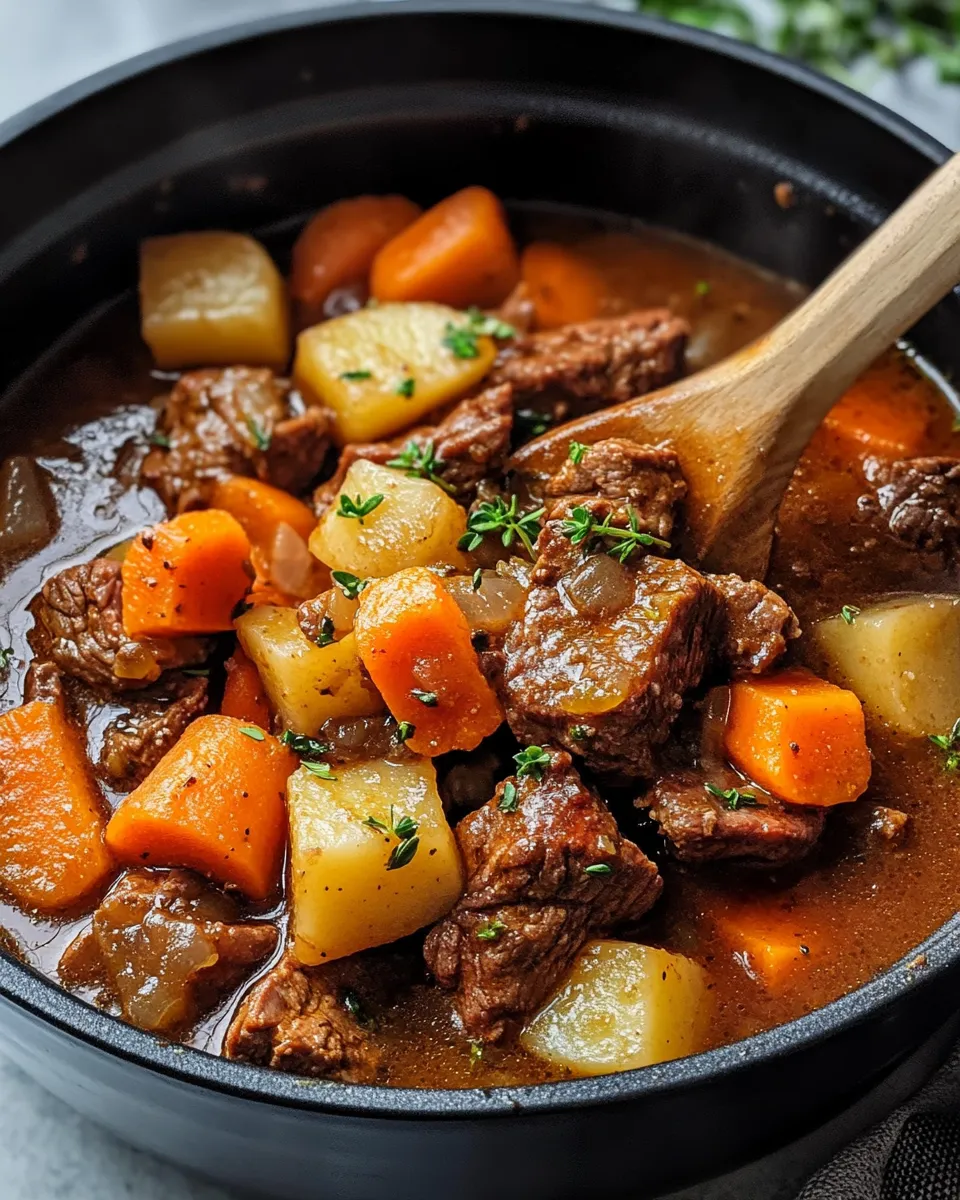Classic Hearty Beef Stew dish photo