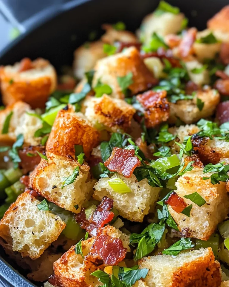 Homemade Herb Sourdough Stuffing photo
