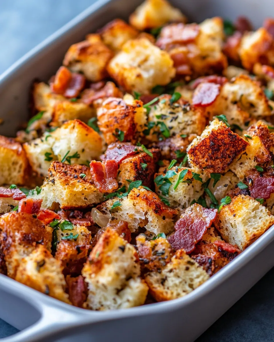 Classic Herb Sourdough Stuffing recipe image