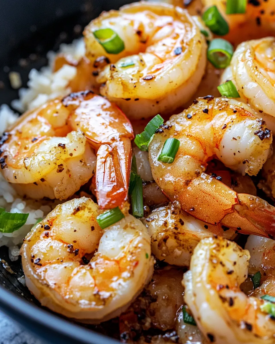 Classic Honey Garlic Shrimp Skillet dish photo