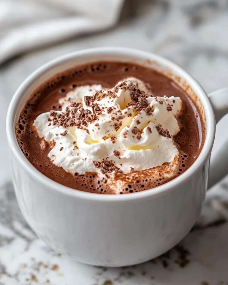 Homemade Hot Chocolate from Scratch recipe photo