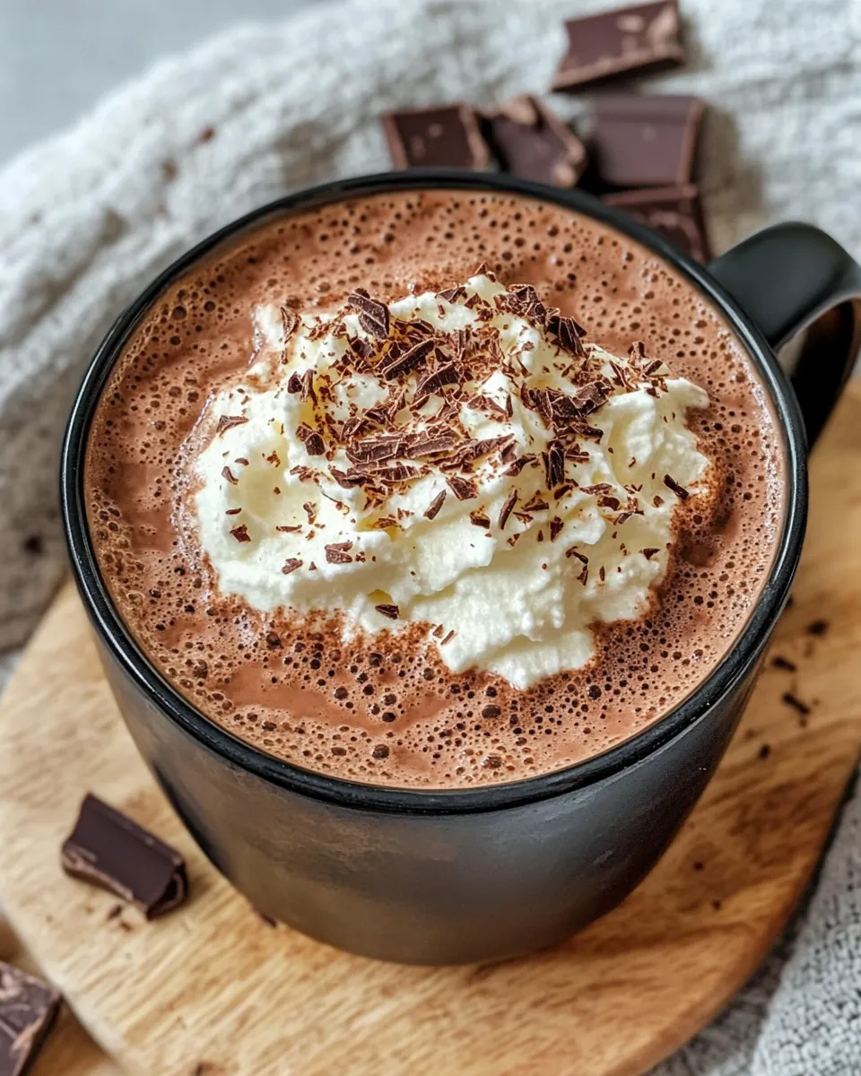 Classic Hot Chocolate from Scratch dish photo