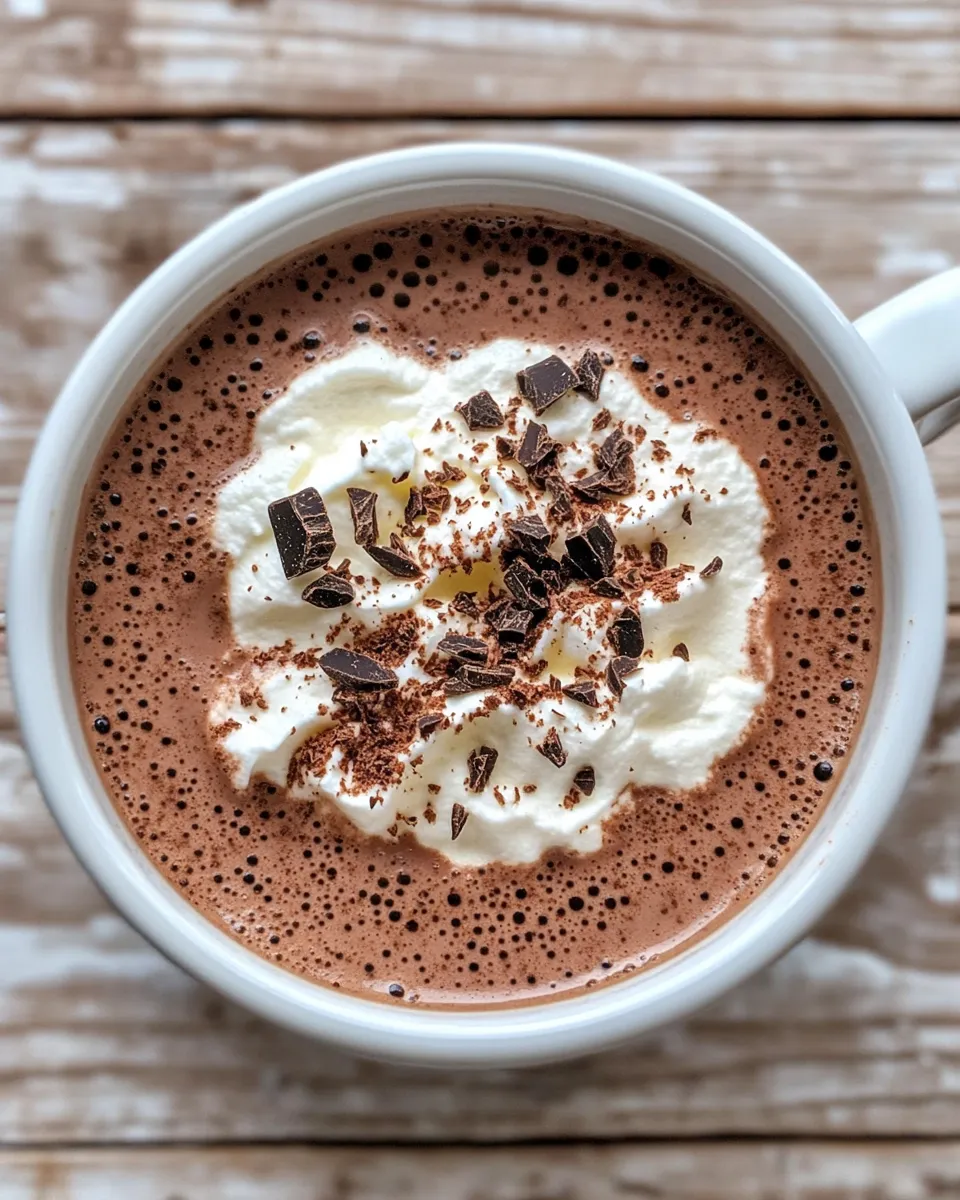 Delicious Hot Chocolate from Scratch recipe image