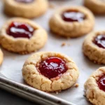 Homemade Jam Thumbprint Cookies photo