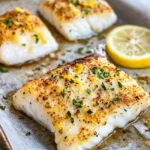 Homemade Lemon Baked Cod recipe photo