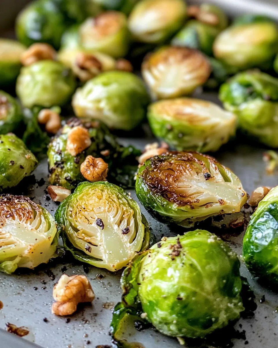 Classic Maple Roasted Brussels Sprouts dish photo