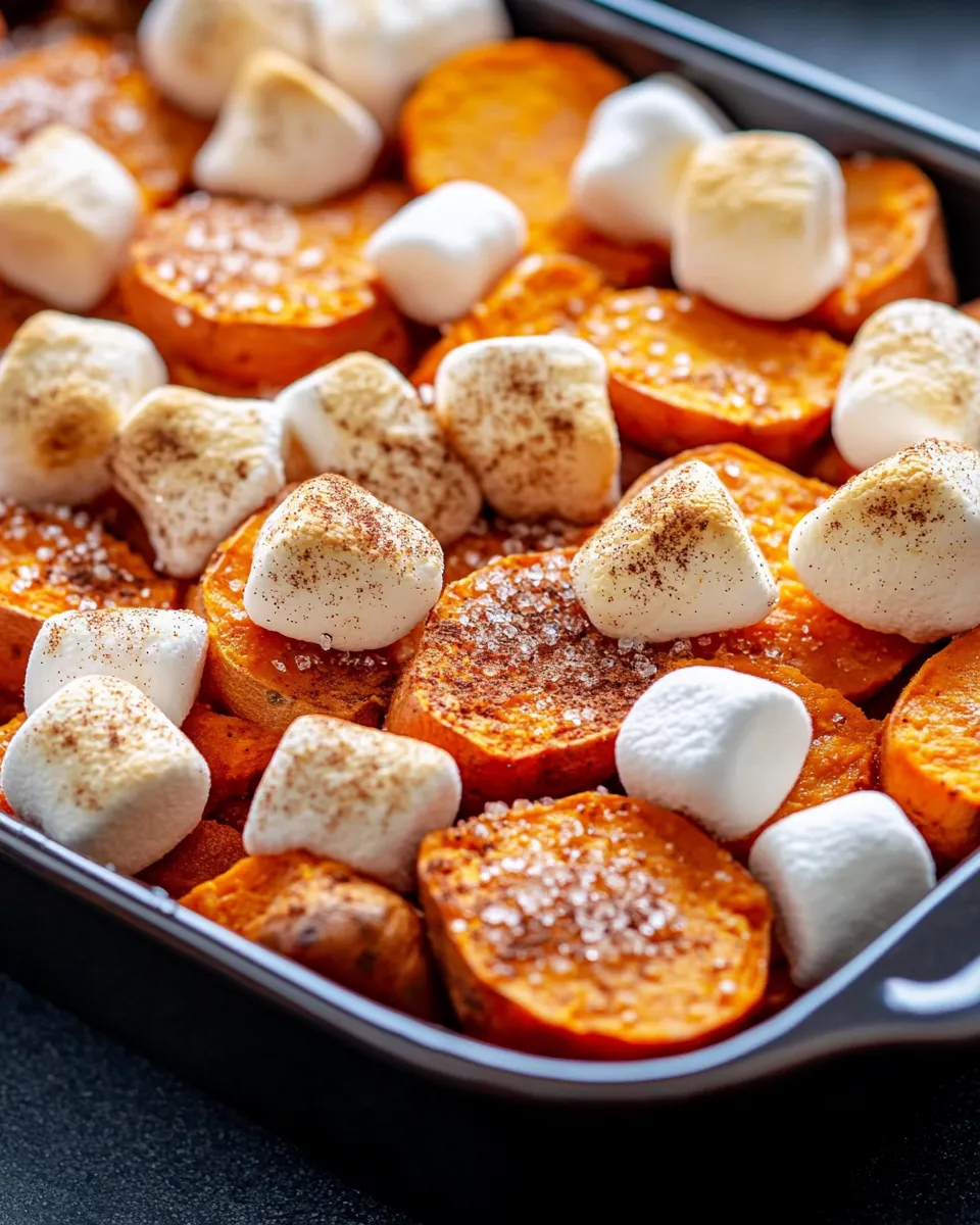Homemade Marshmallow Sweet Potatoes photo