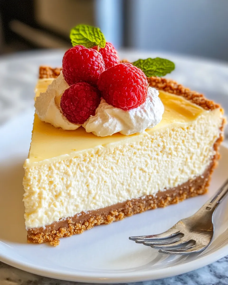 Classic New York Cheesecake image
