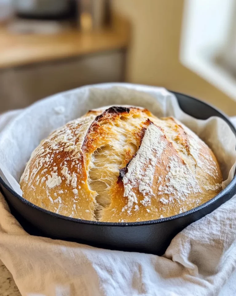Homemade No-Knead Artisan Bread photo