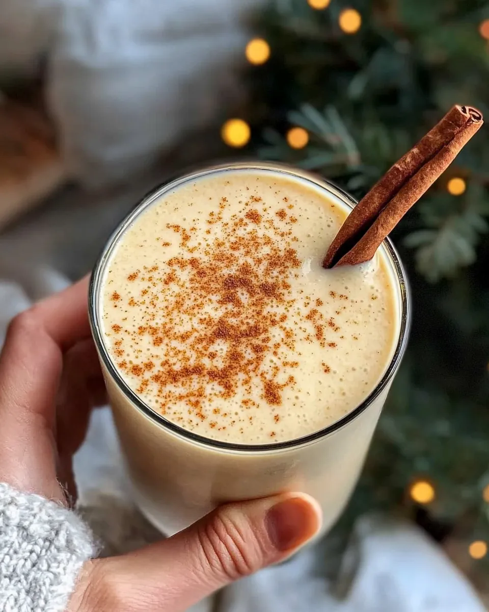 Delicious Nonalcoholic Eggnog image