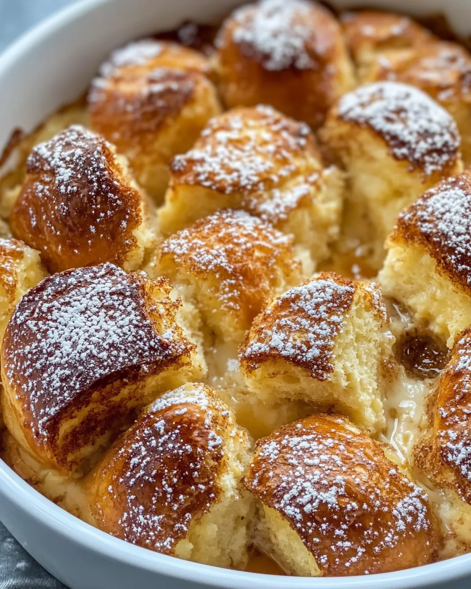 Delicious Overnight French Toast Casserole dish photo