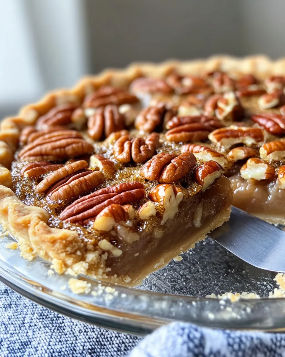 Classic Pecan Pie dish photo