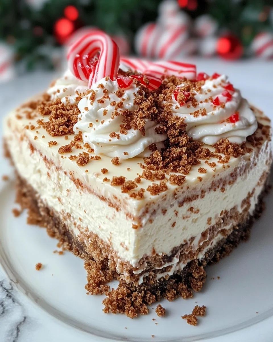 Homemade Peppermint Cheesecake photo
