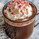 Homemade Peppermint Hot Chocolate recipe photo
