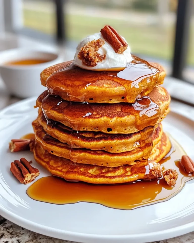 Homemade Pumpkin Pancakes photo