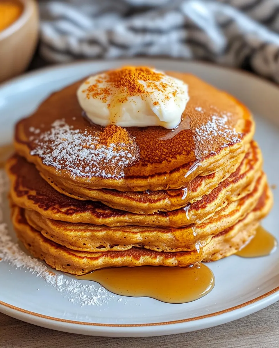 Classic Pumpkin Pancakes image