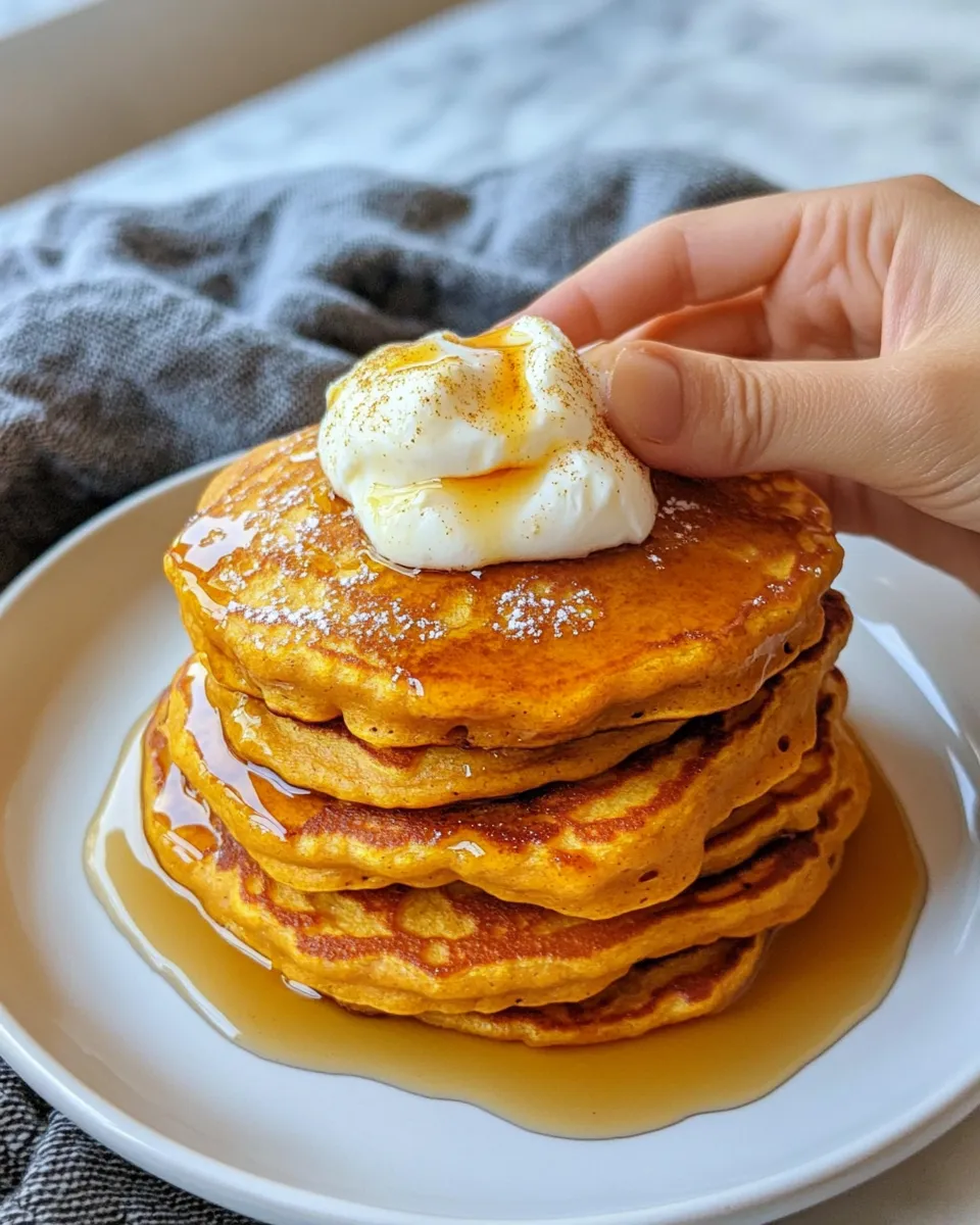 Easy Pumpkin Pancakes recipe photo