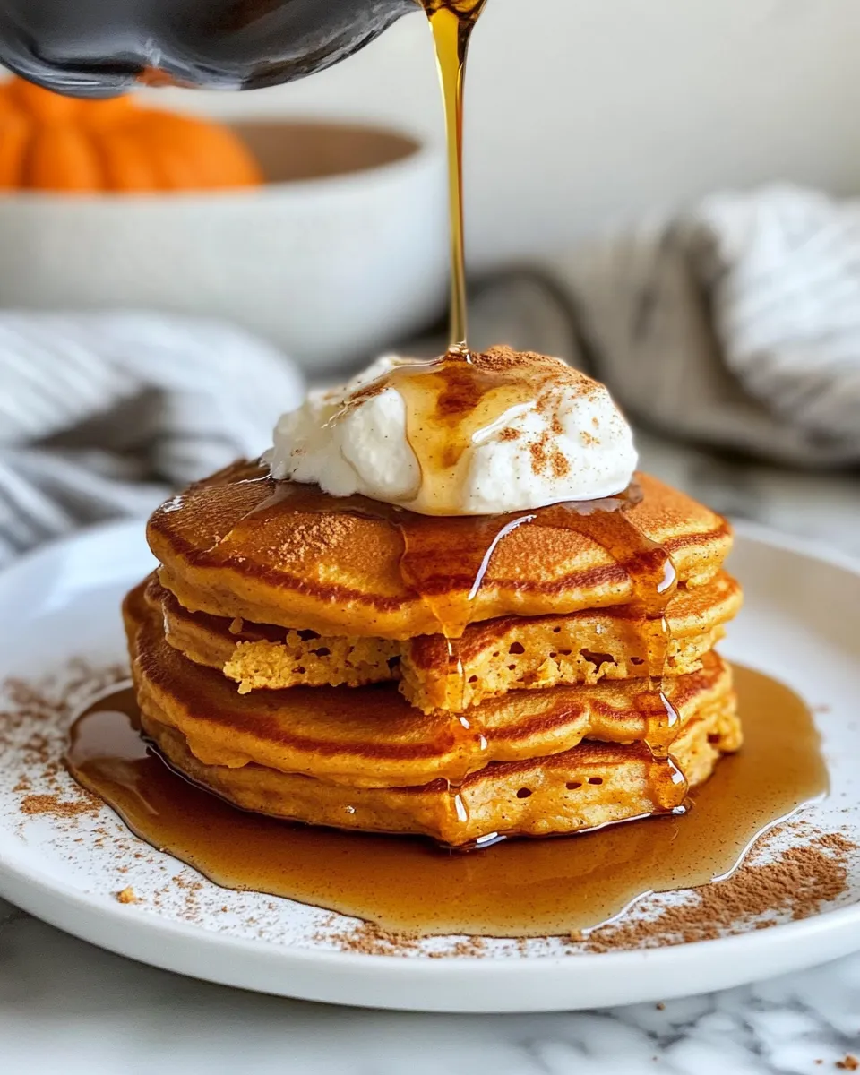 Delicious Pumpkin Pancakes dish photo