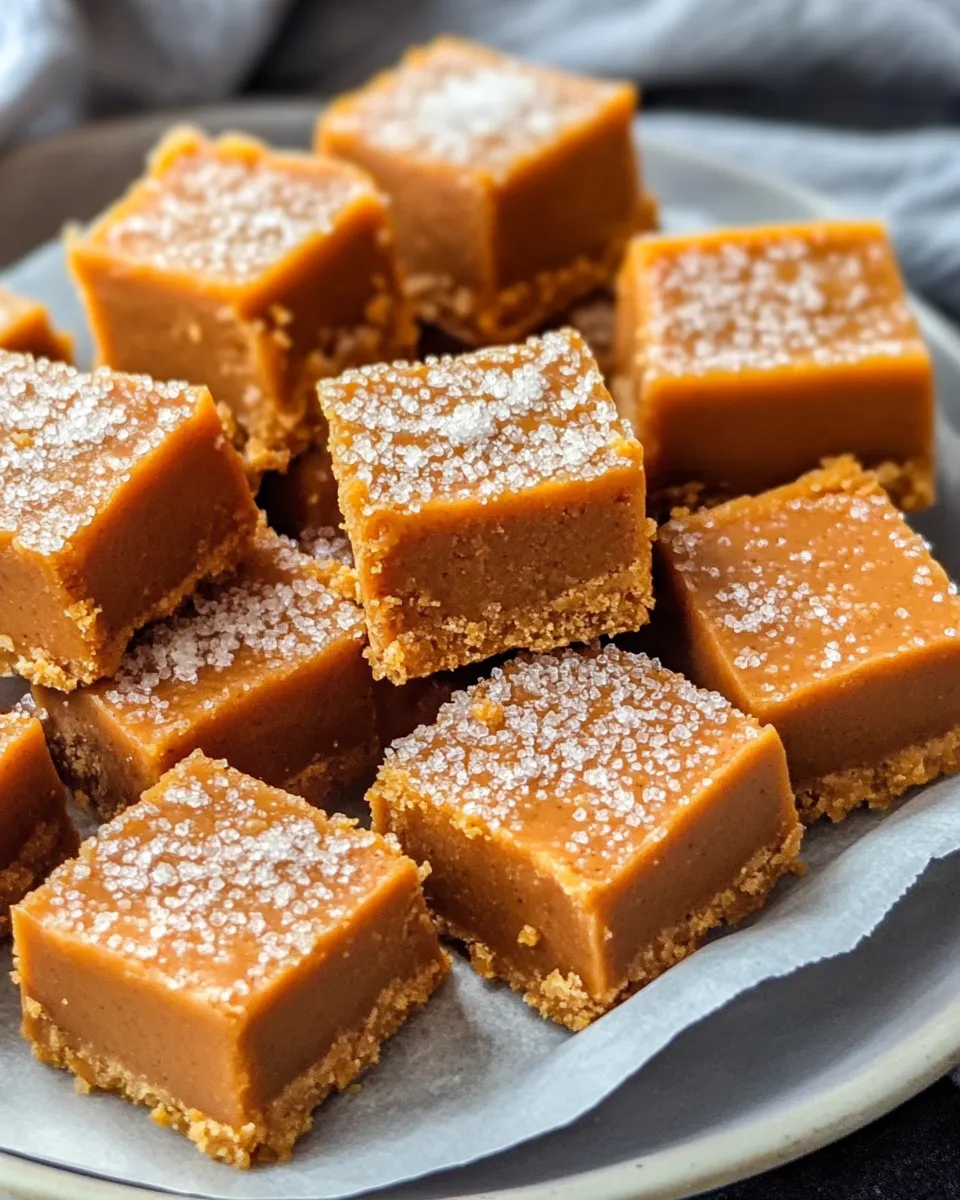 Homemade Pumpkin Patch Peanut Butter Fudge photo