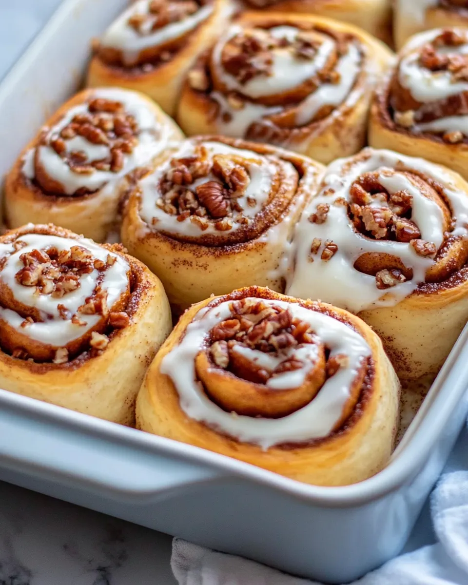 Classic Pumpkin Patch Pull-Apart Cinnamon Rolls dish photo