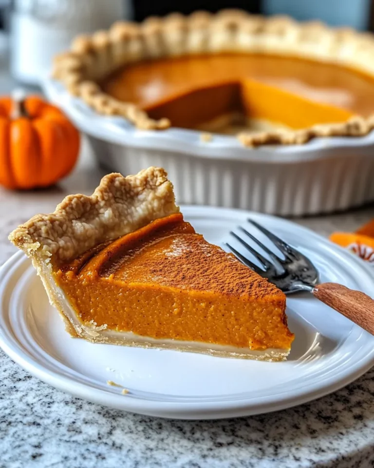 Homemade Pumpkin Pie photo