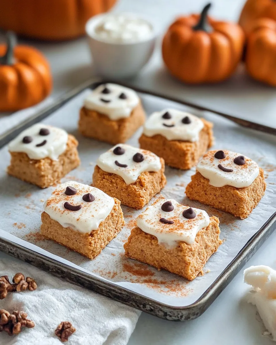 Delicious Pumpkin Spice Ghost Scones dish photo