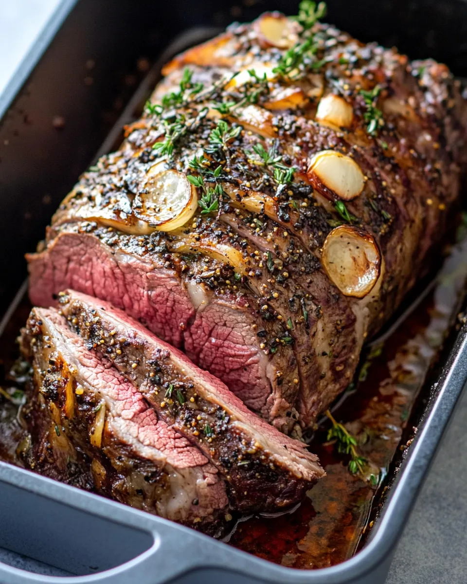 Classic Roast Beef with Au Jus dish photo