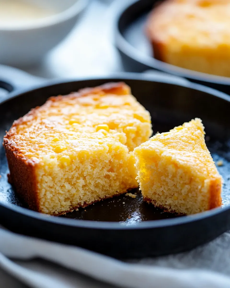 Classic Skillet Cornbread dish photo