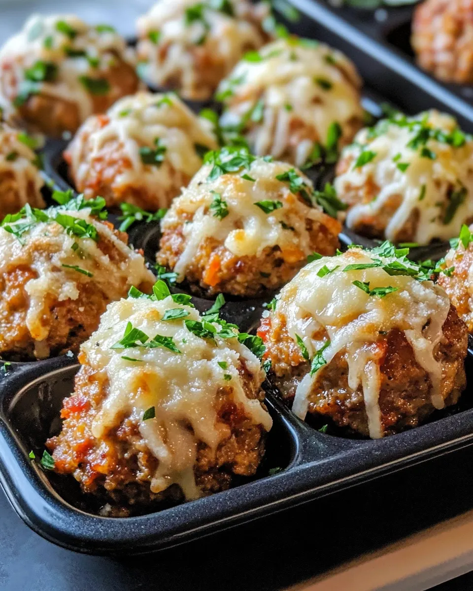 Classic Skull-Shaped Mini Meatloaves dish photo
