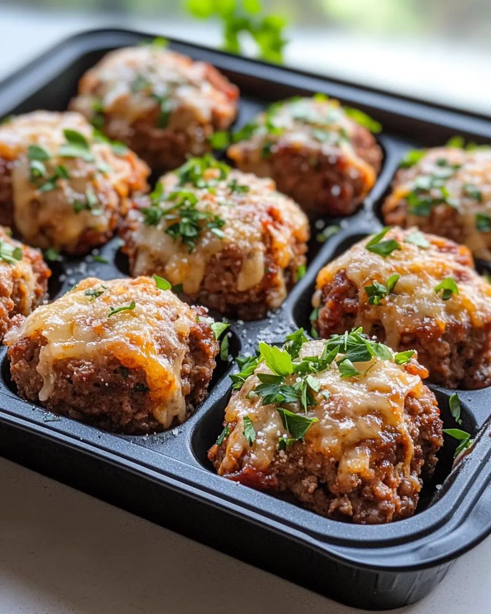 Delicious Skull-Shaped Mini Meatloaves plate image