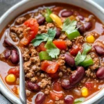 Homemade Slow Cooker Chili photo