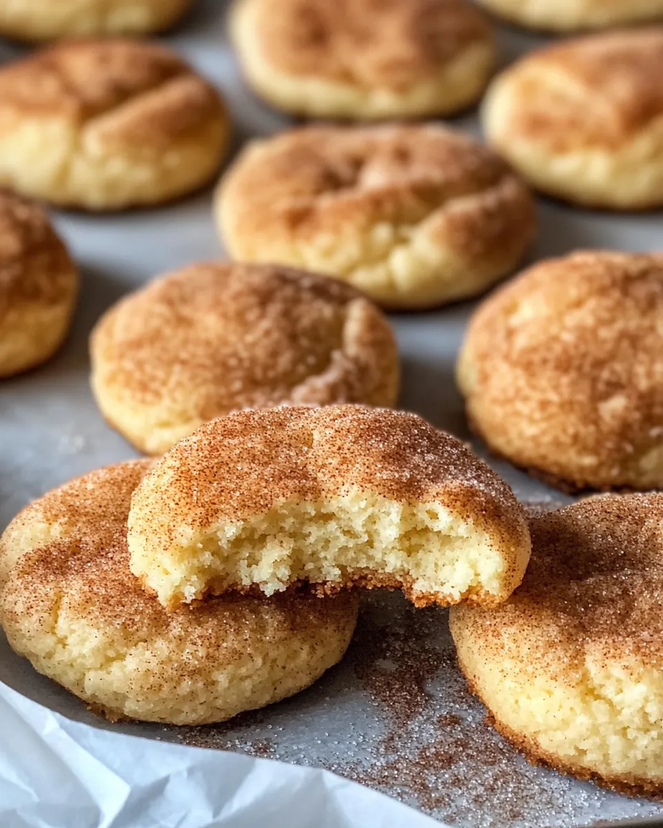 Classic Soft Snickerdoodles image