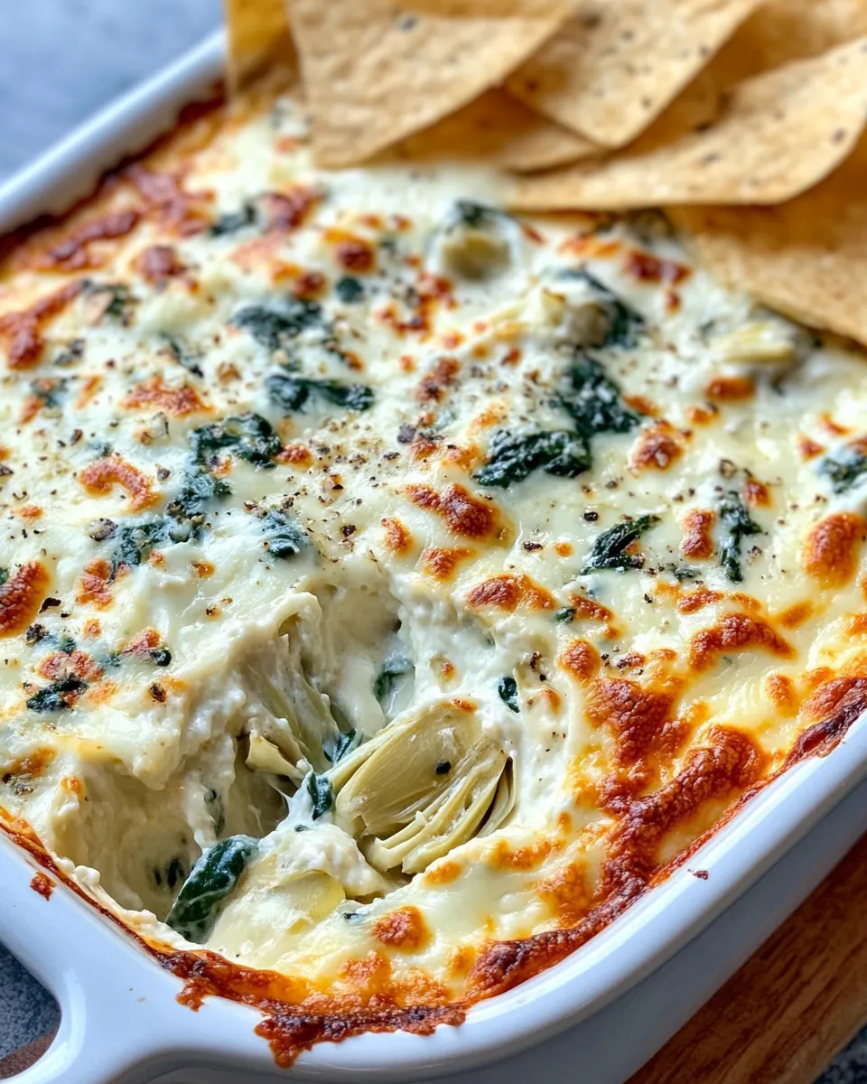 Classic Spinach Artichoke Dip image