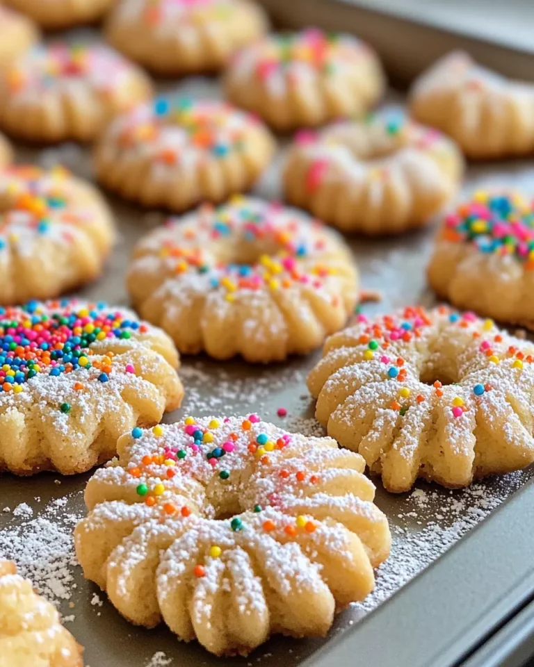 Homemade Spritz Butter Cookies photo