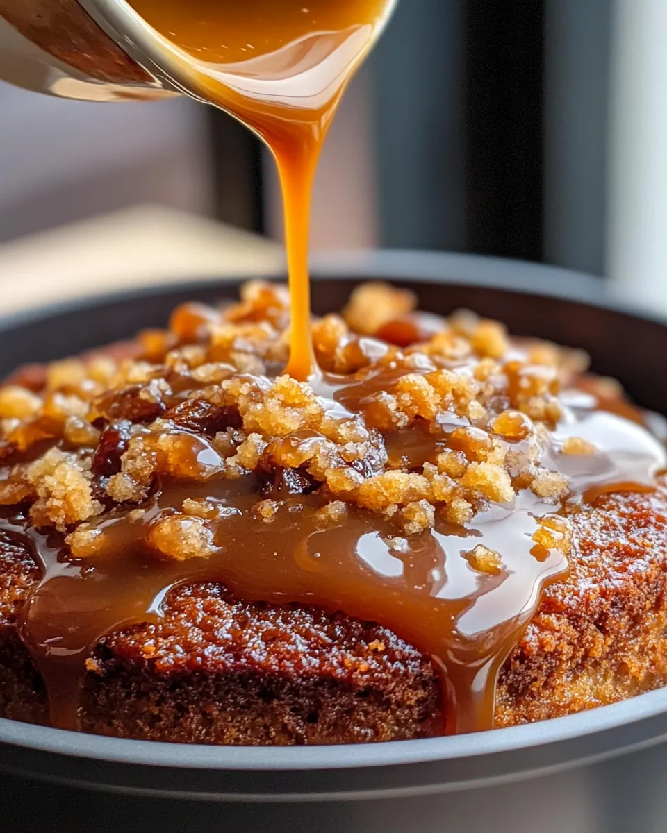 Classic Sticky Toffee Pudding dish photo