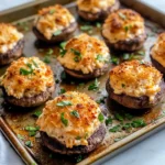 Homemade Stuffed Mushrooms photo