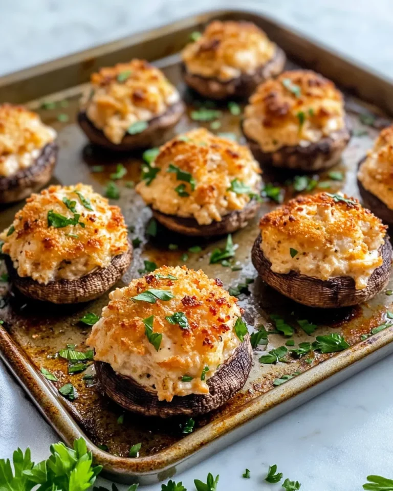Homemade Stuffed Mushrooms photo