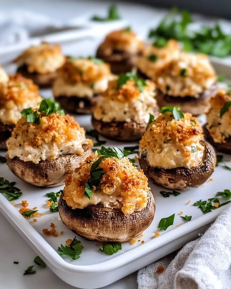 Easy Stuffed Mushrooms dish photo