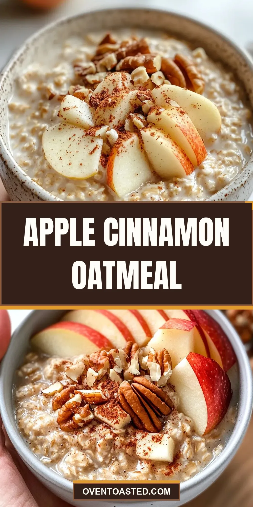 Apple Cinnamon Oatmeal Recipe