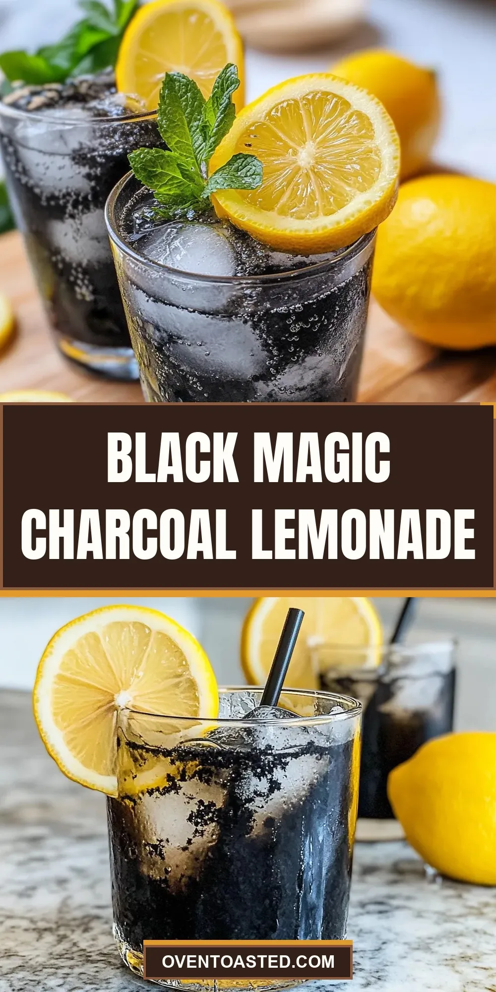 Black Magic Charcoal Lemonade (Homemade & Delicious)