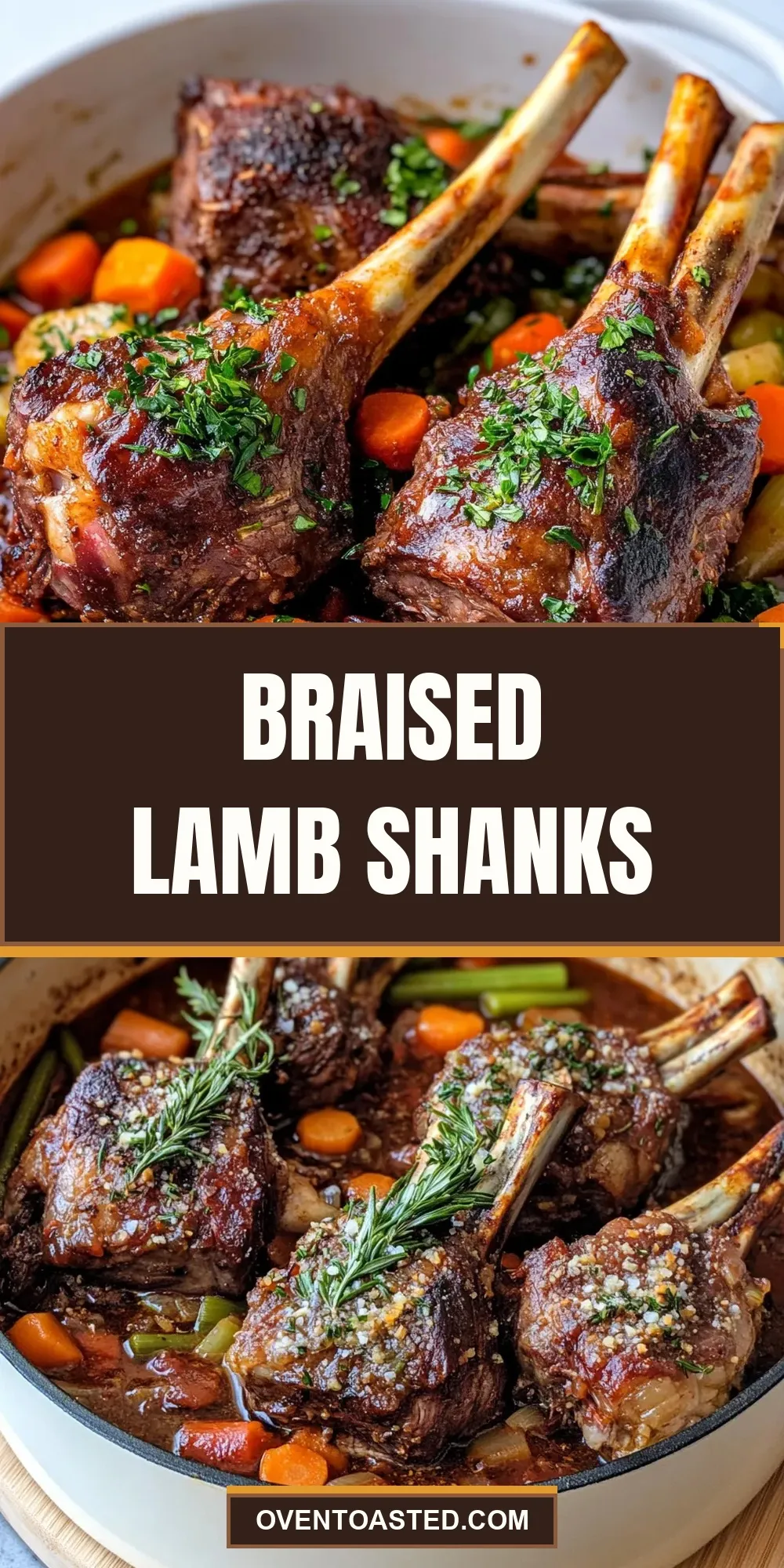 How To Make Homemade Braised Lamb Shanks