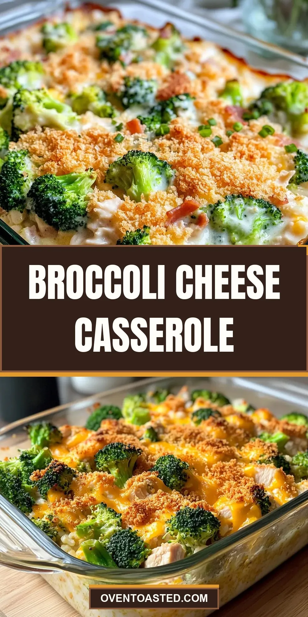Broccoli Cheese Casserole (Healthy & Delicious)