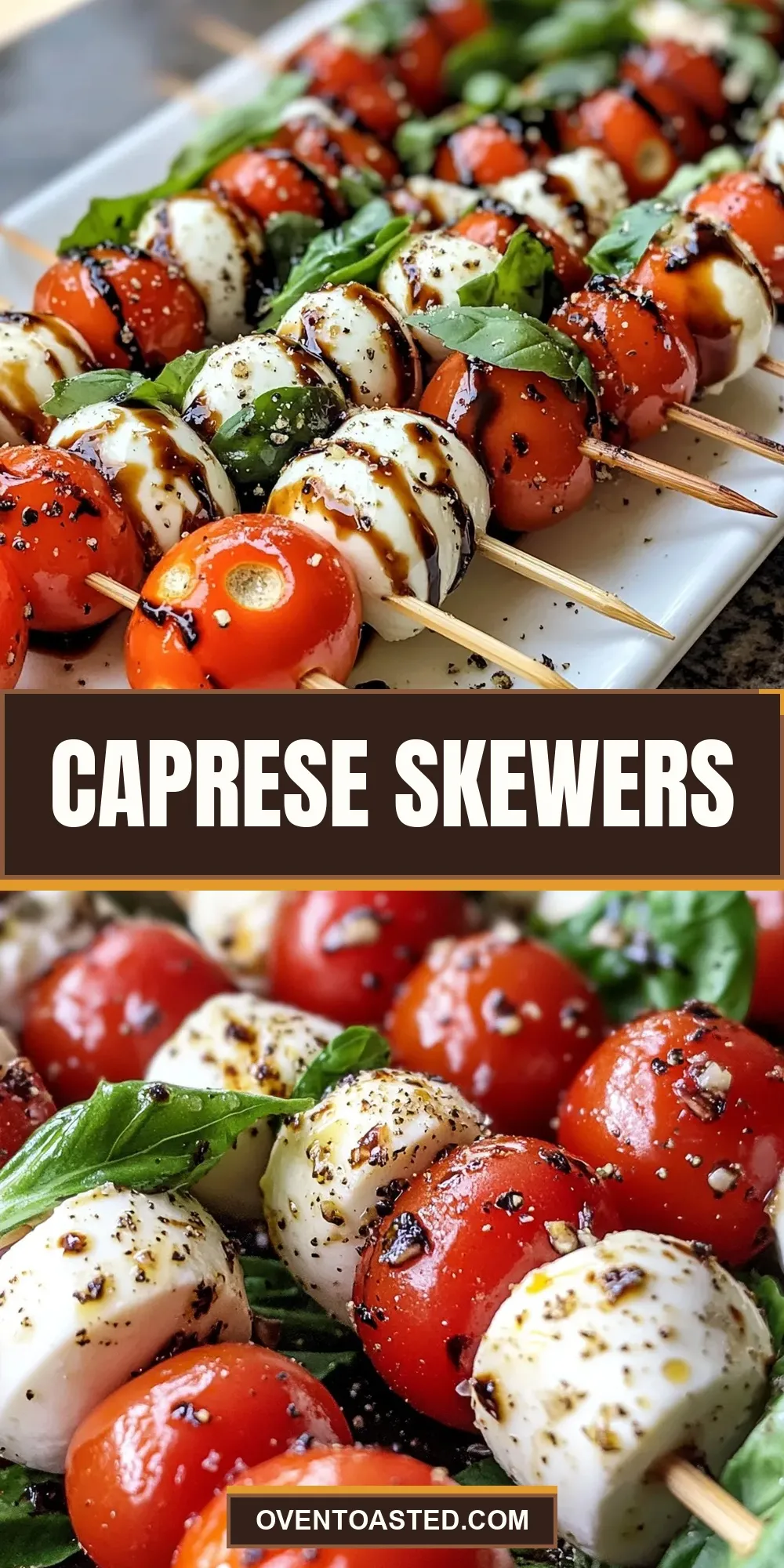 Easy Caprese Skewers Recipe